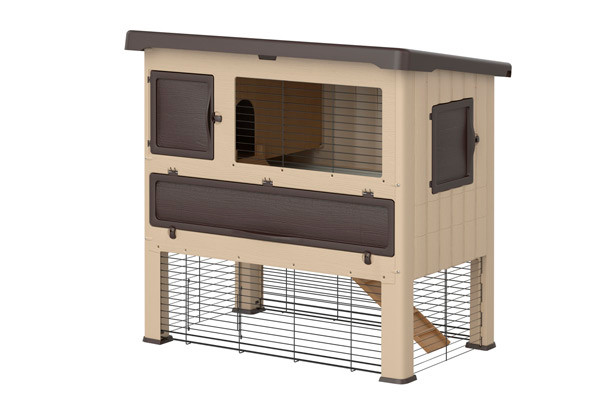 Grand Lodge 140 bruin konijnenhok.