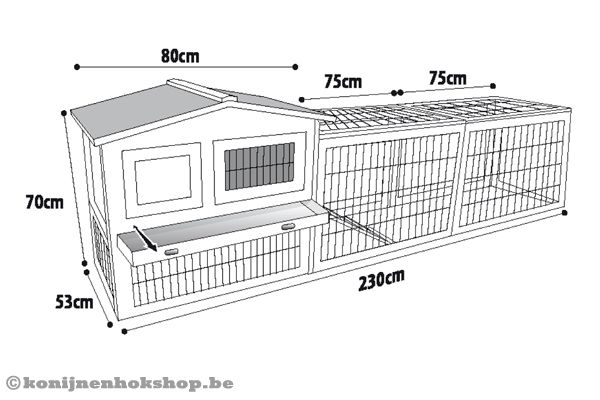 Dekbed kreupel Kind Flamingo Sunshine Jumbo Cottage | Konijnenhokshop.be