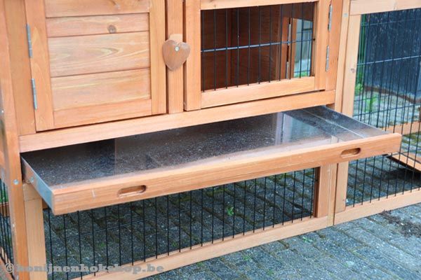 Voorzien van metalen uitschuifbare lade.