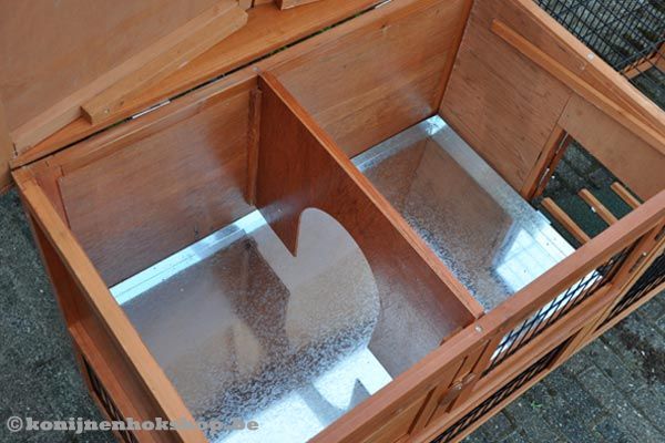 Gescheiden nachthok.