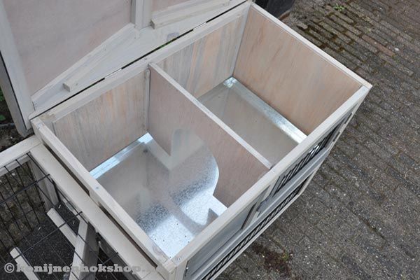 Gescheiden nachthok.