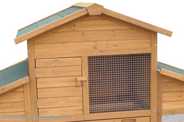 Met nachthok en openklapbaar dak.