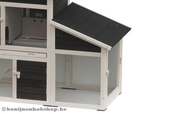 Handige toegangsdeuren in de ren.