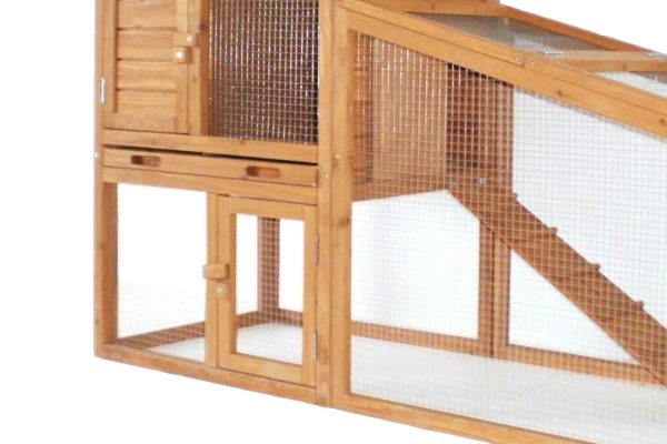 Handig toegangsdeurtje in de ren